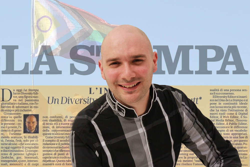 diversity editor la stampa pasquale quaranta gruppo gedi queer lgbtqia+