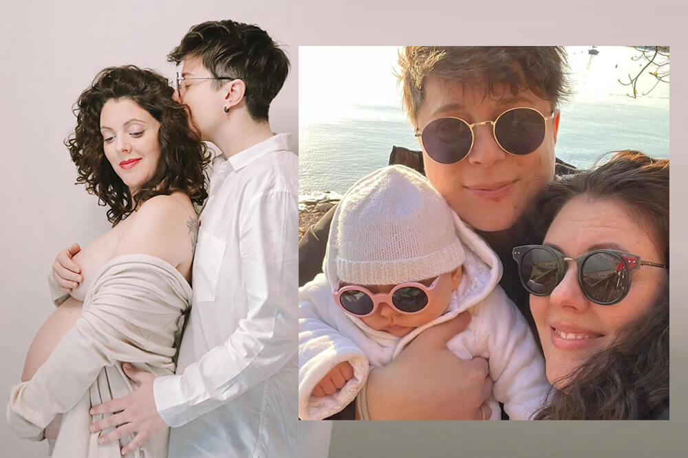 “Il governo ci tratta come delinquenti”: Sofia, Michela e la piccola Mia, storia di una famiglia arcobaleno