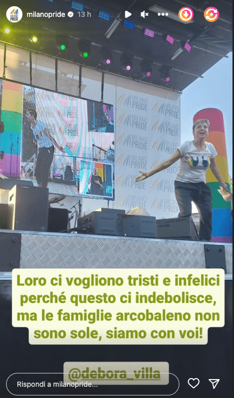 Milano Pride 2023 Debora Villa 3