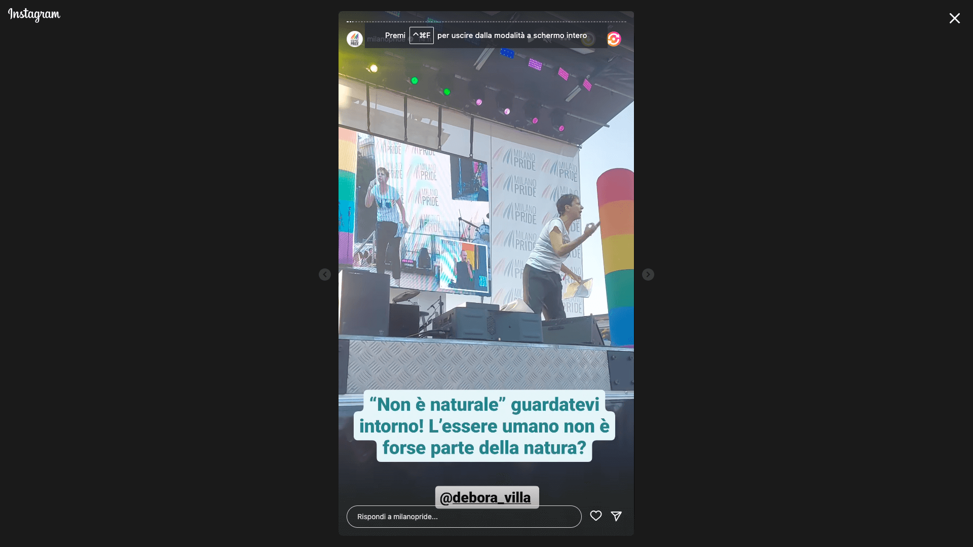 Milano Pride 2023 Deborah Villa 2
