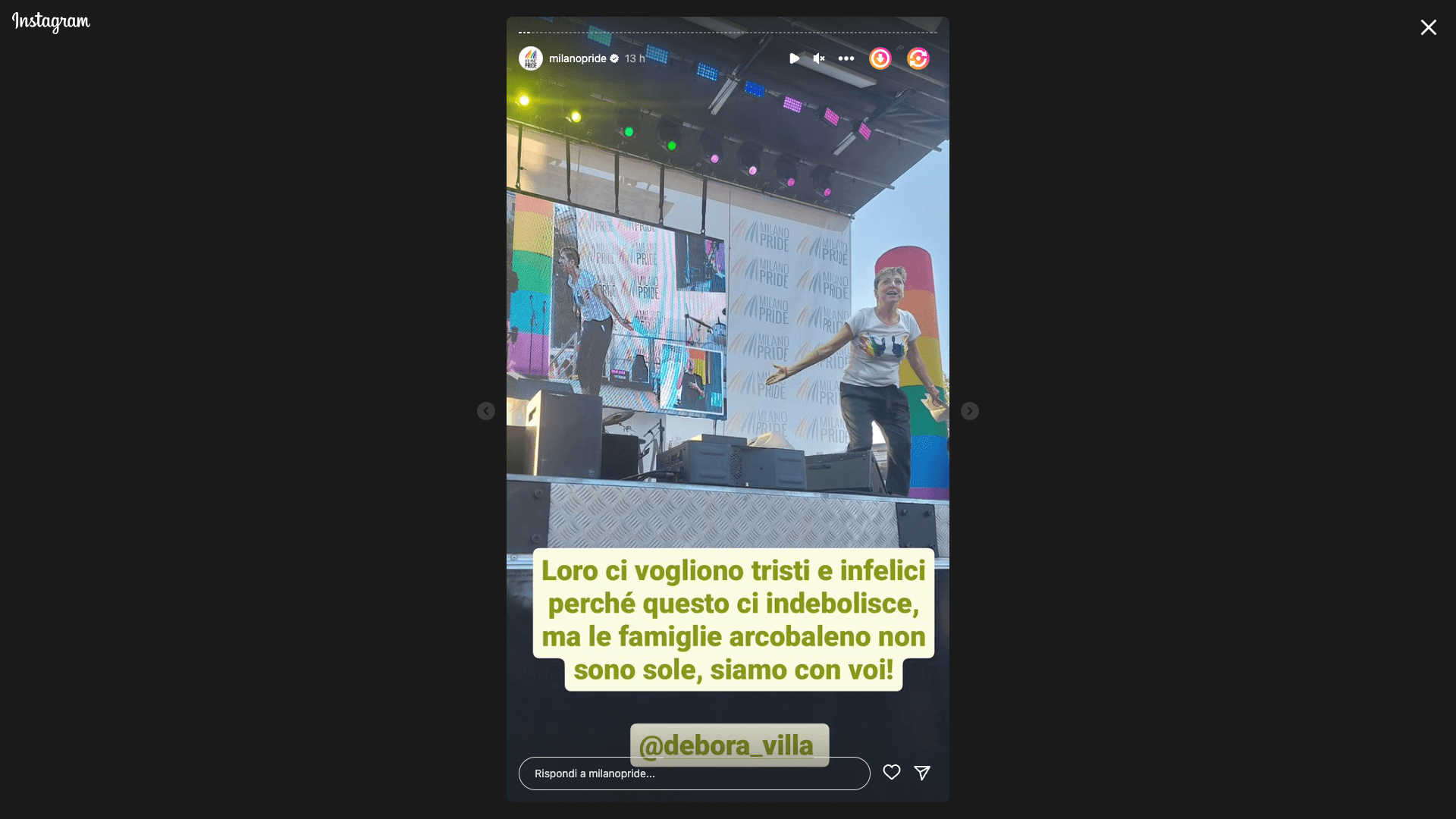 Milano Pride 2023 Deborah Villa