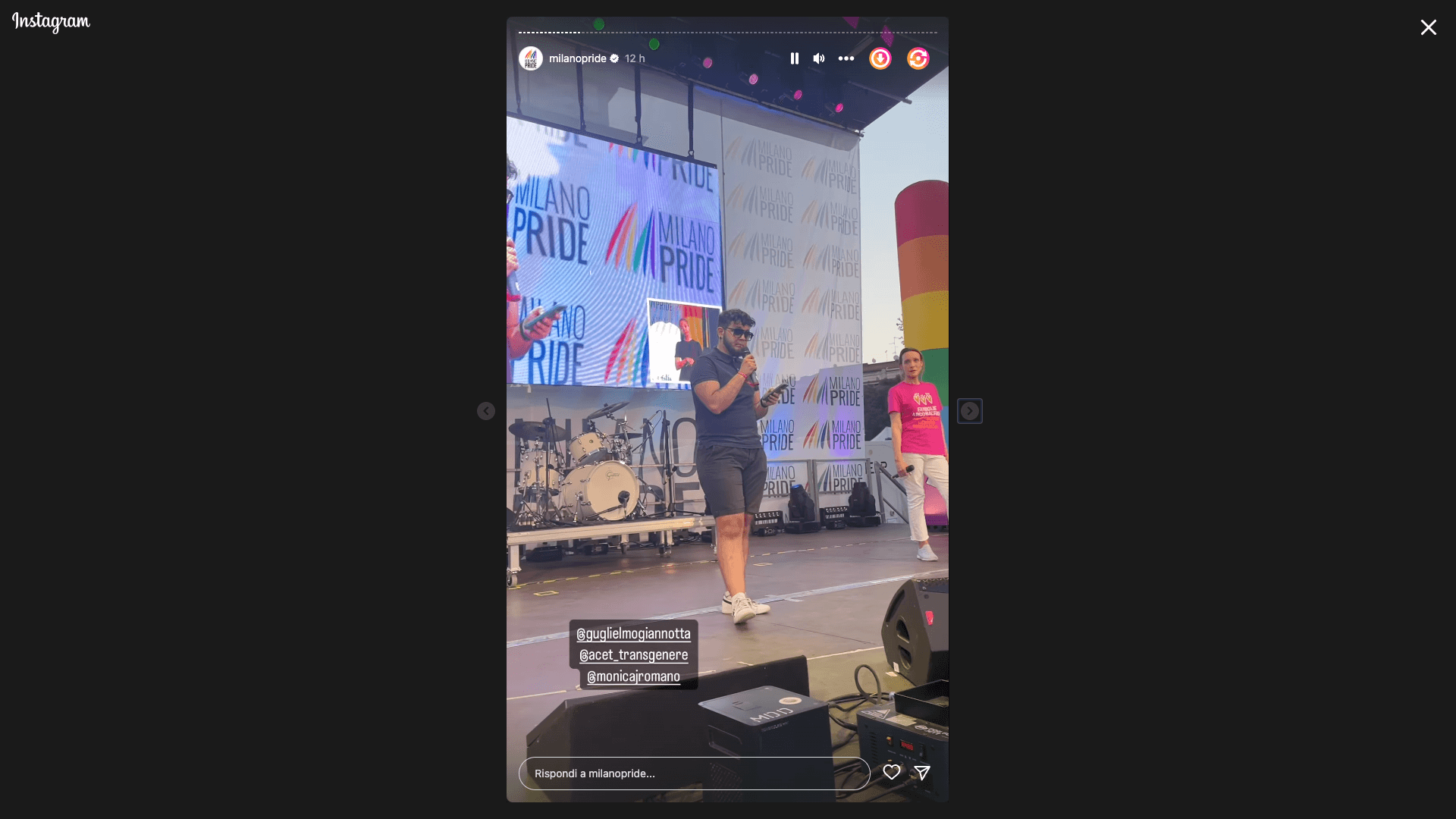Milano Pride 2023 Guglielmo Giannotta di Acet Transgenere
