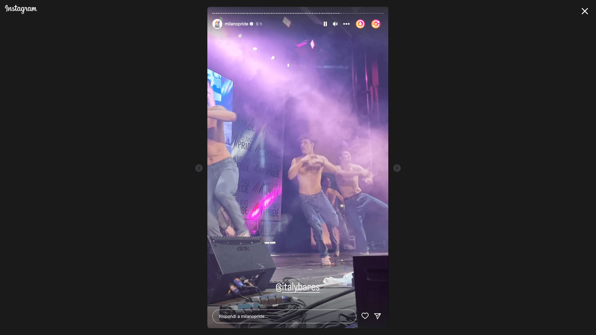 Milano Pride 2023 Italy Bares 2