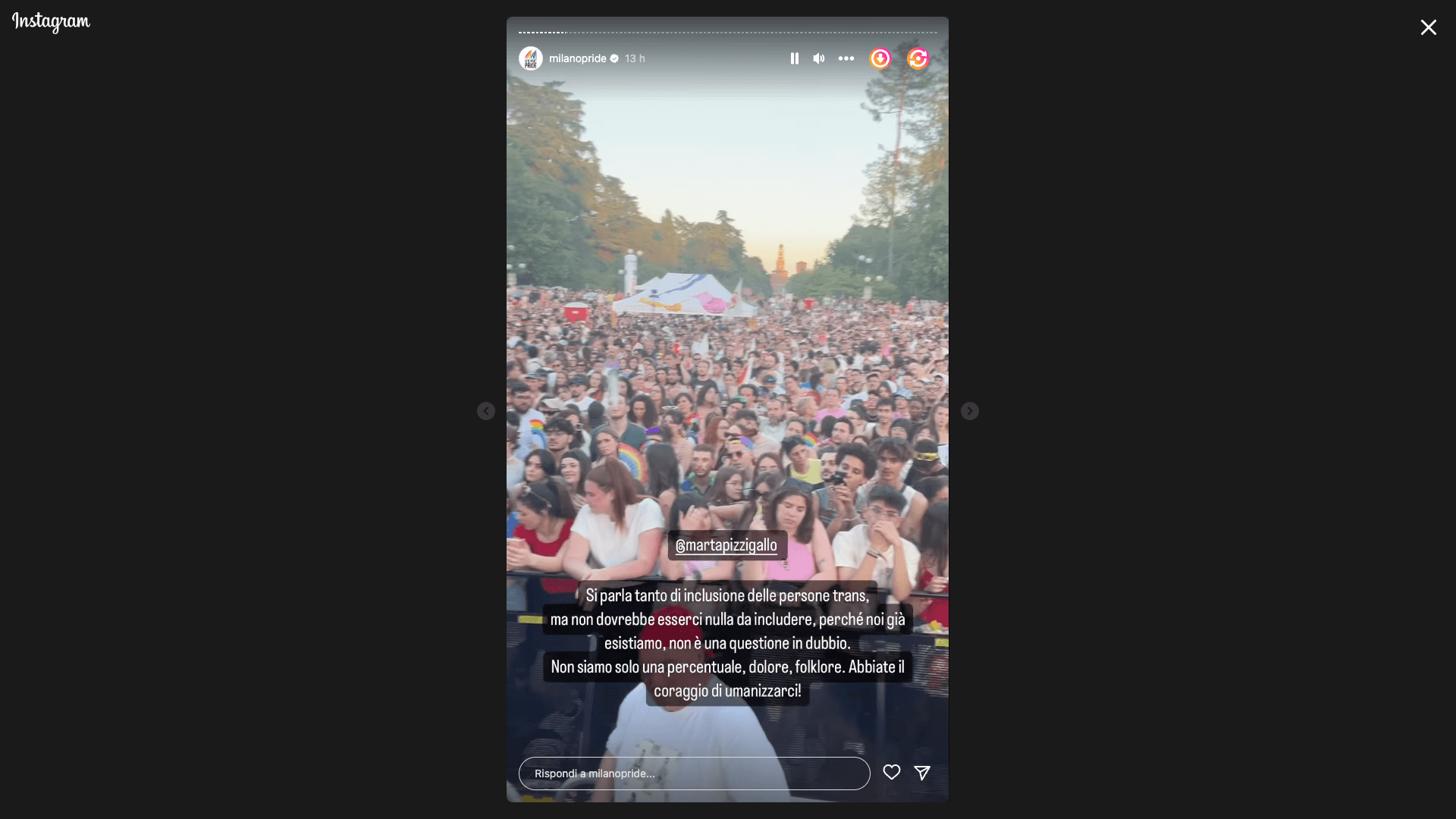 Milano Pride 2023 Marta Pizzigallo