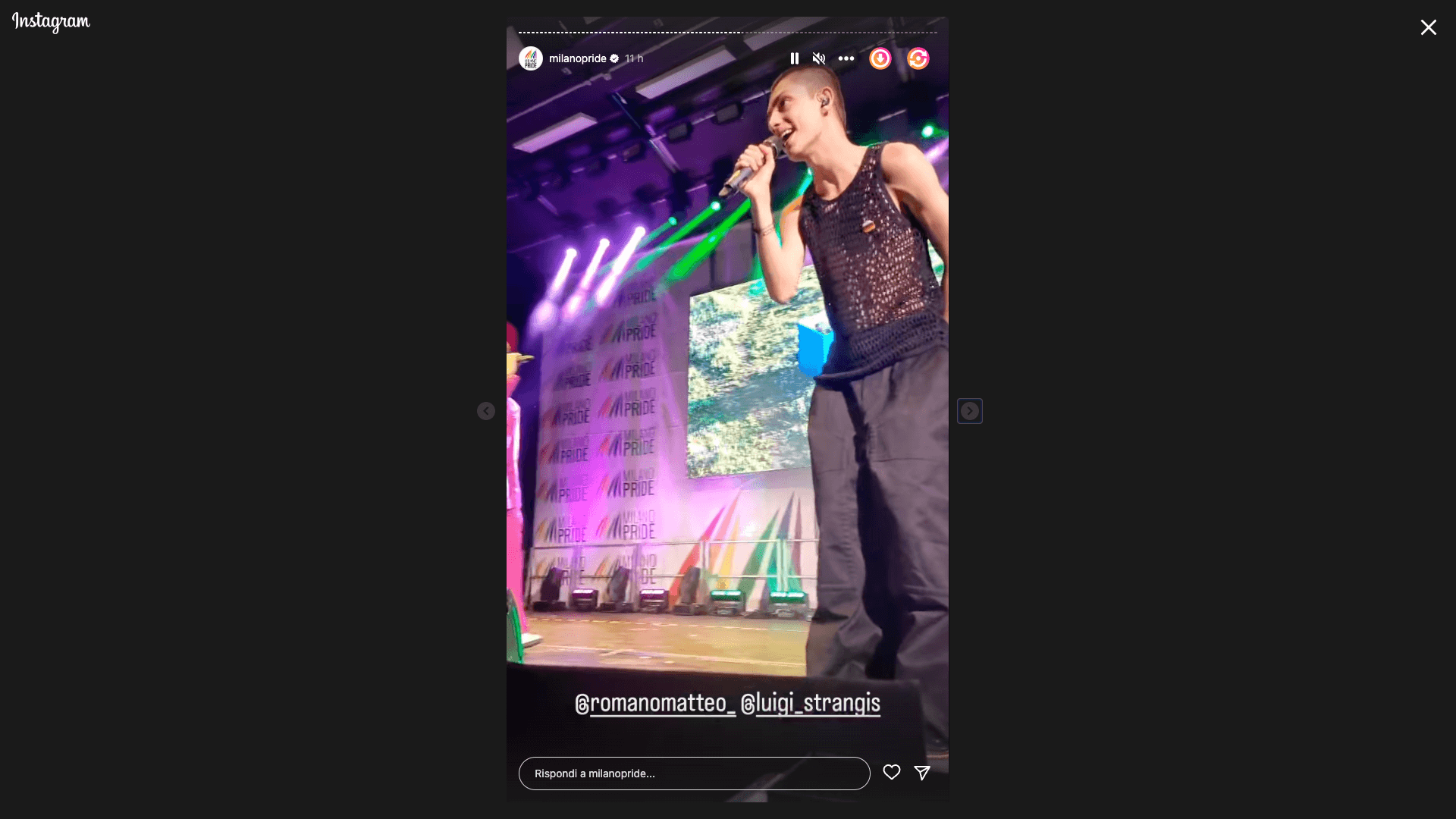 Milano Pride 2023 Matteo Romano Luigi Strangis