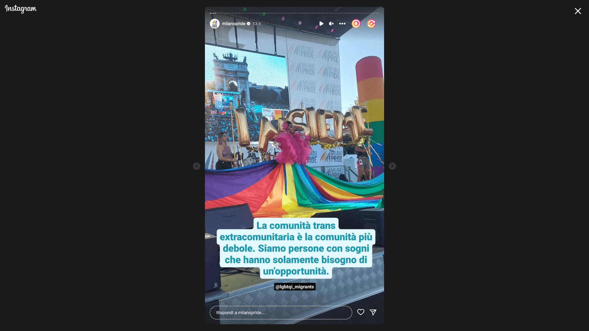Milano Pride 2023 Migranti LGBTQI+