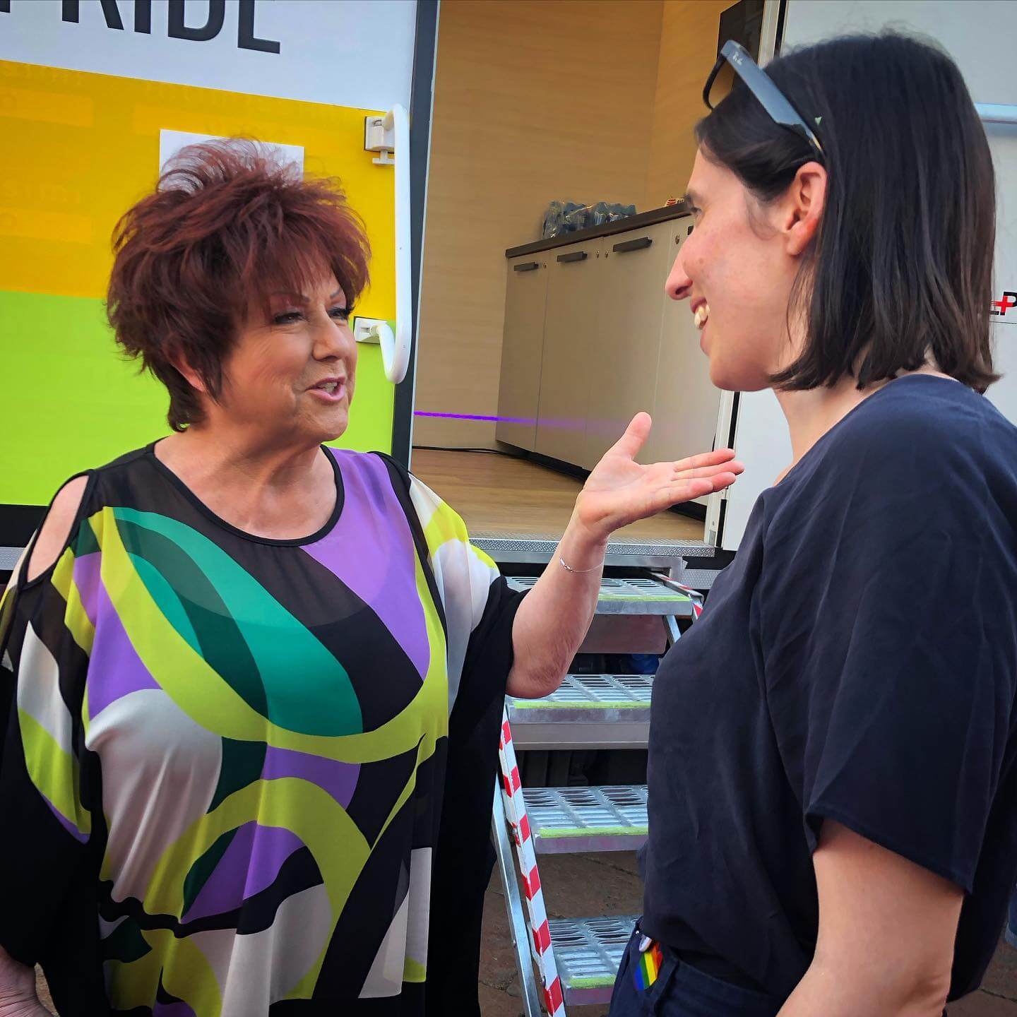 Milano Pride 2023 Orietta Berti ed Elly Schlein