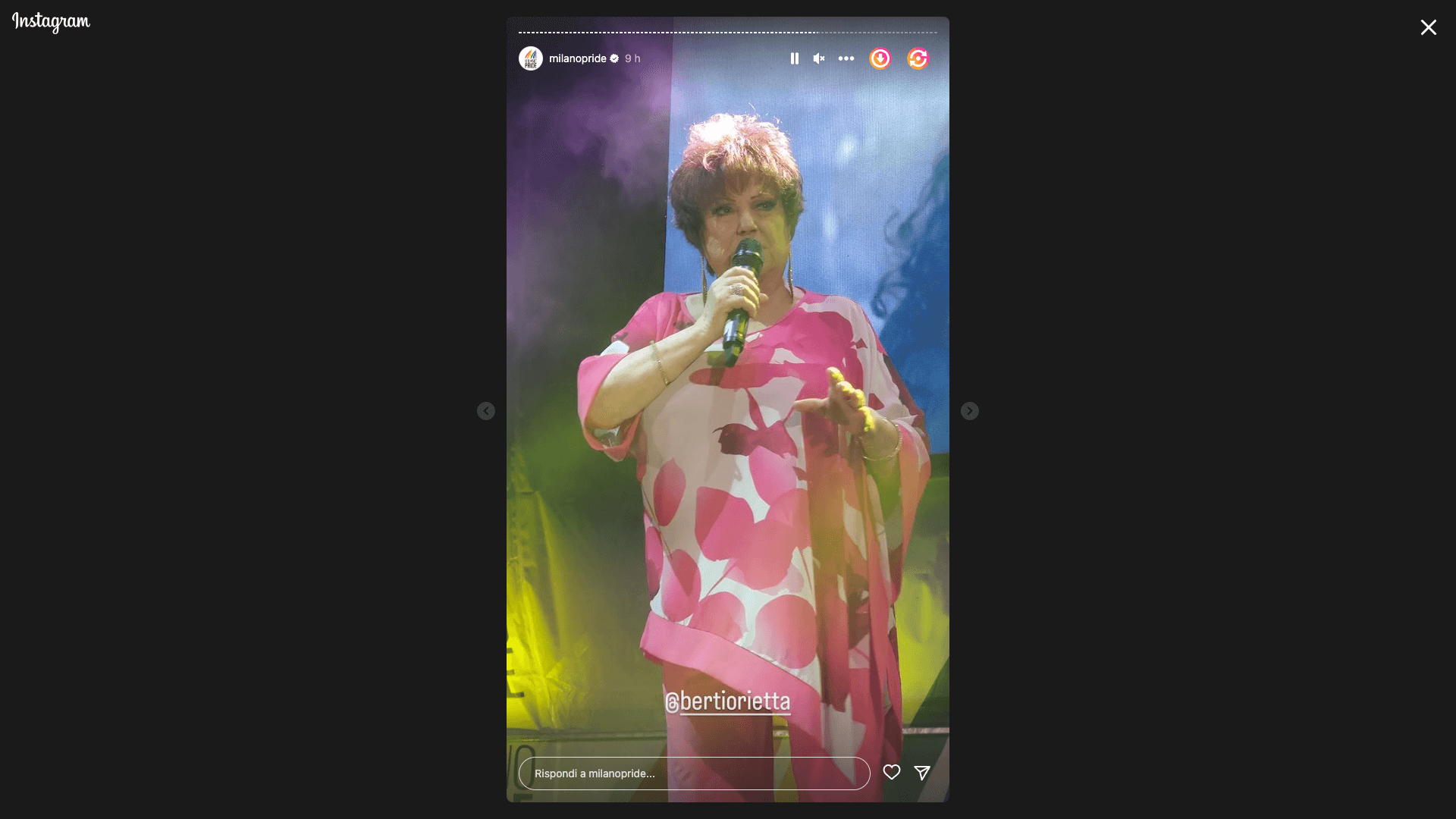 Milano Pride 2023 Orietta Berti
