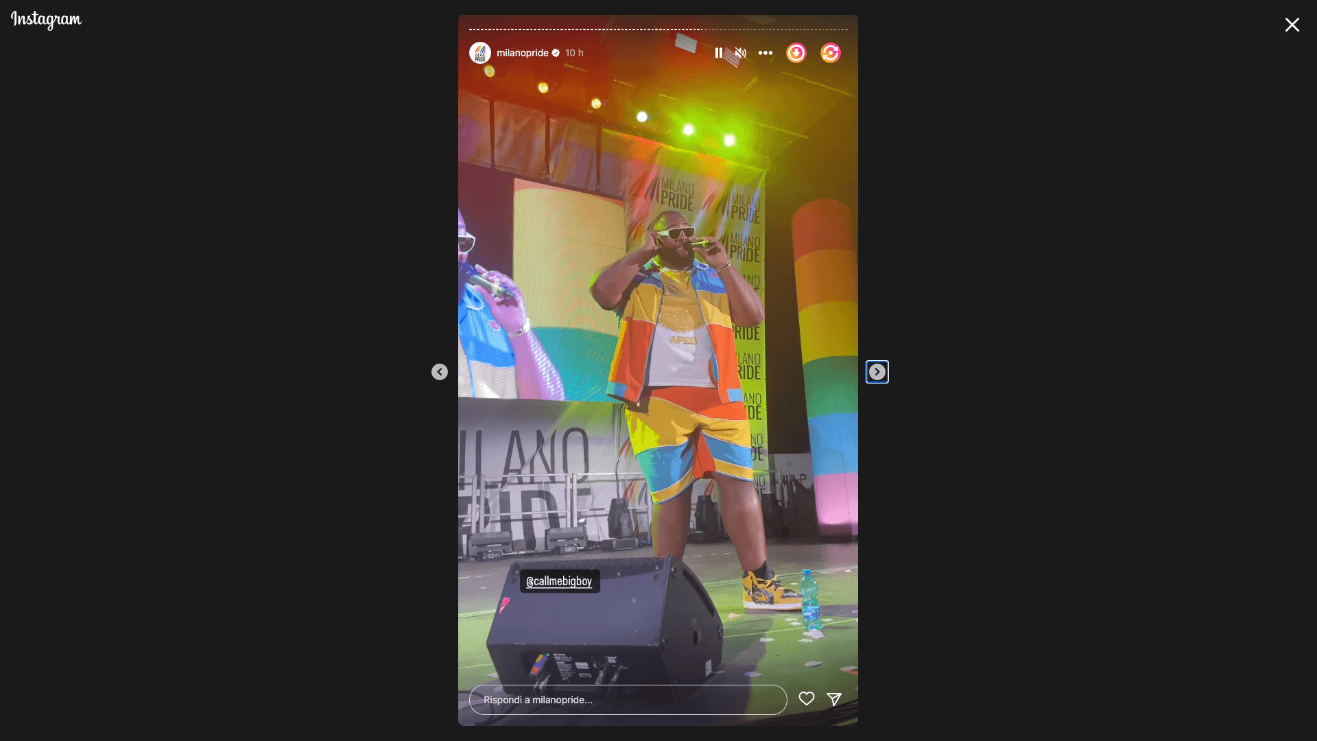 Milano Pride 2023 Servio Sylvestre Big Boy 2