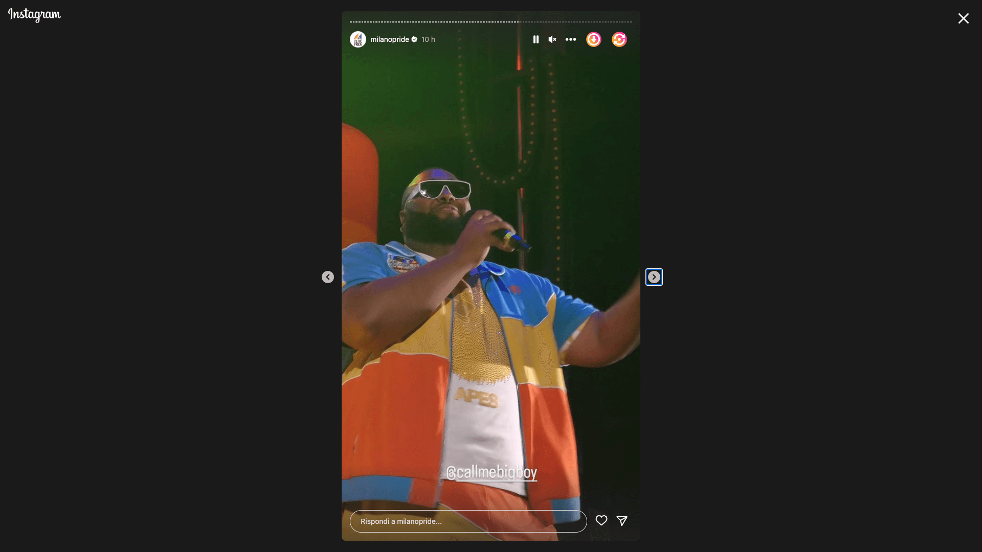 Milano Pride 2023 Servio Sylvestre Big Boy