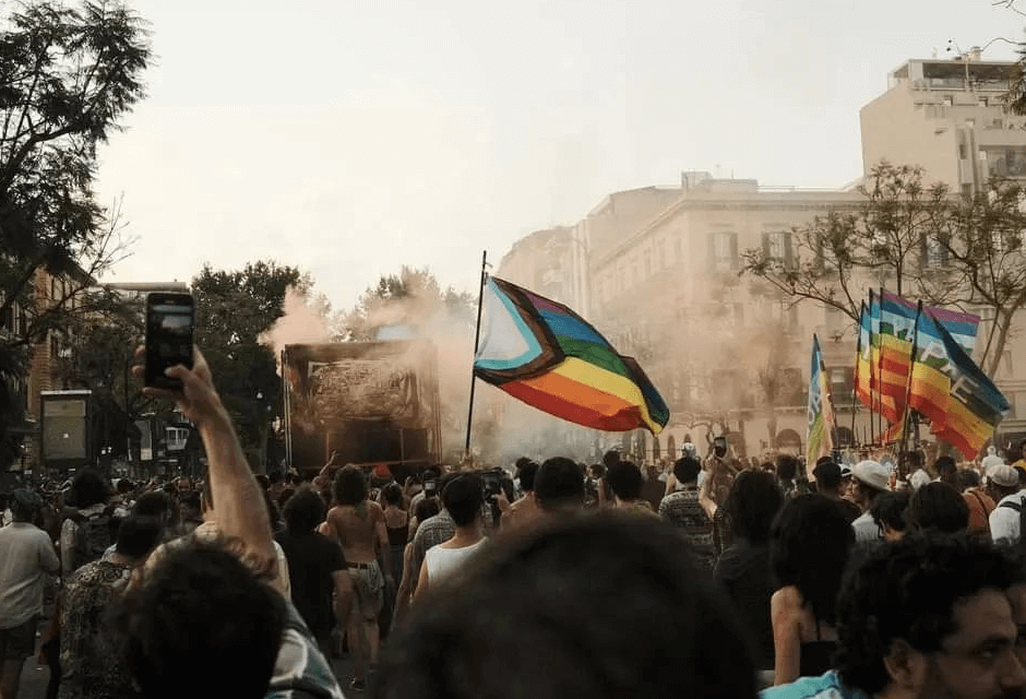 Trionfo Palermo Pride, record di 100.000 e la destra si spacca: Carolina Varchi contro il sindaco Lagalla