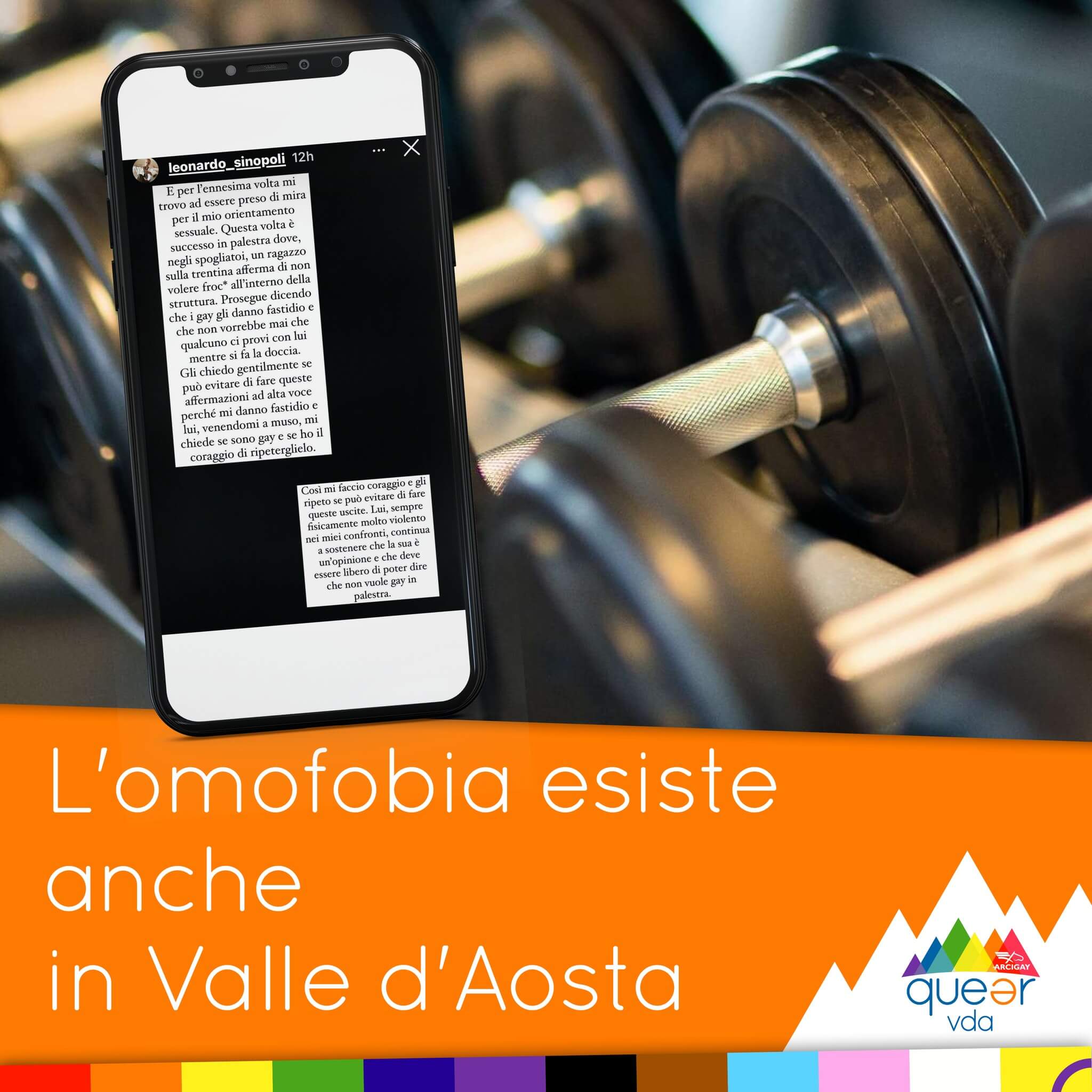 Omofobia in Valle d’Aosta: "No gay in palestra". Arcigay invita a denunciare - Valle dAosta 3 - Gay.it
