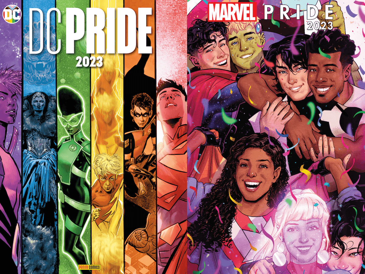 DC Pride e Marvel Pride, arrivano in Italia i fumetti rainbow con i supereroi LGBTQIA+ di Panini Comics