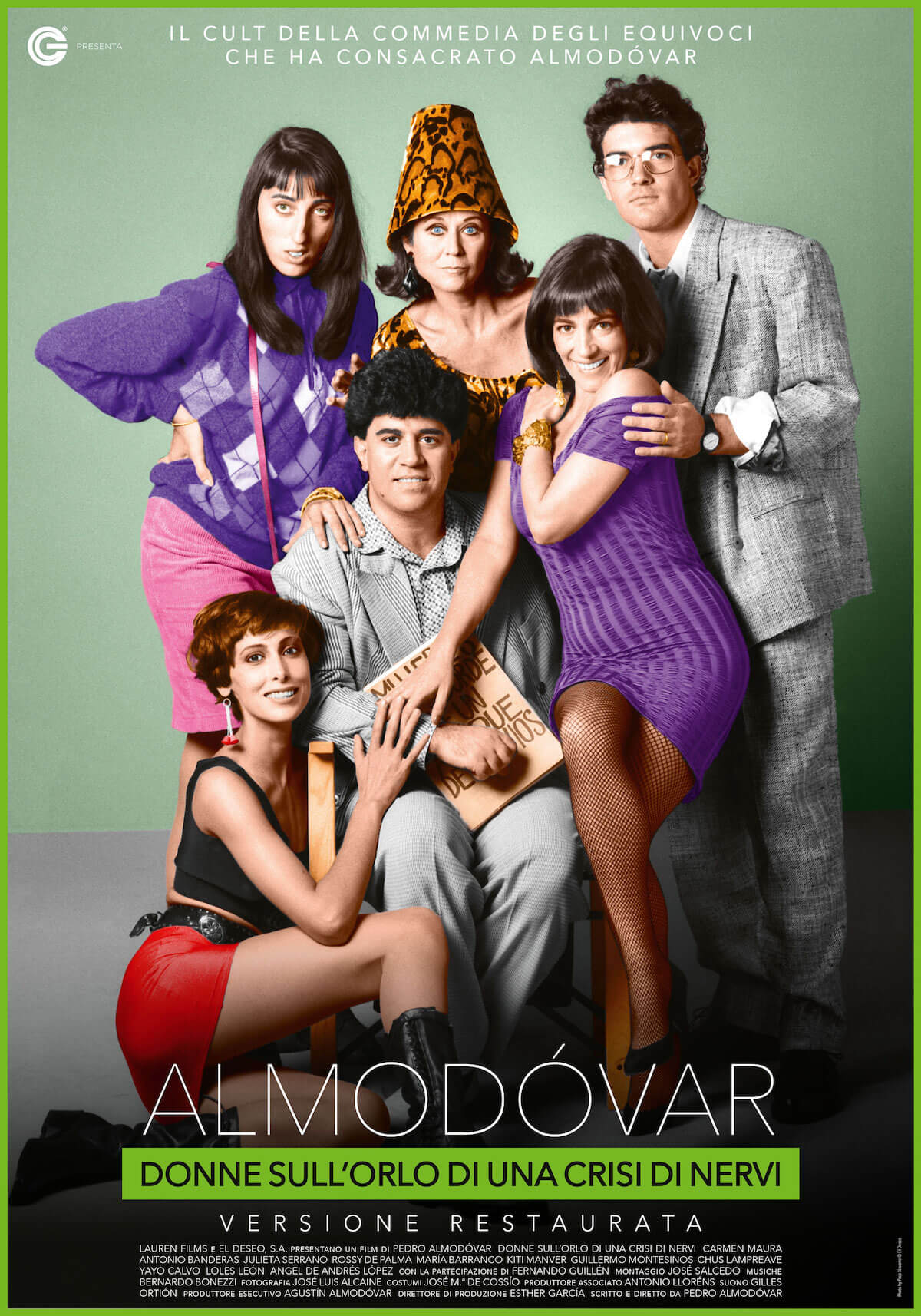 Pedro Almodovar, 5 suoi film di culto tornano nei cinema d'Italia. Poster e trailer - donne sullorlo di una crisi di nervi - Gay.it