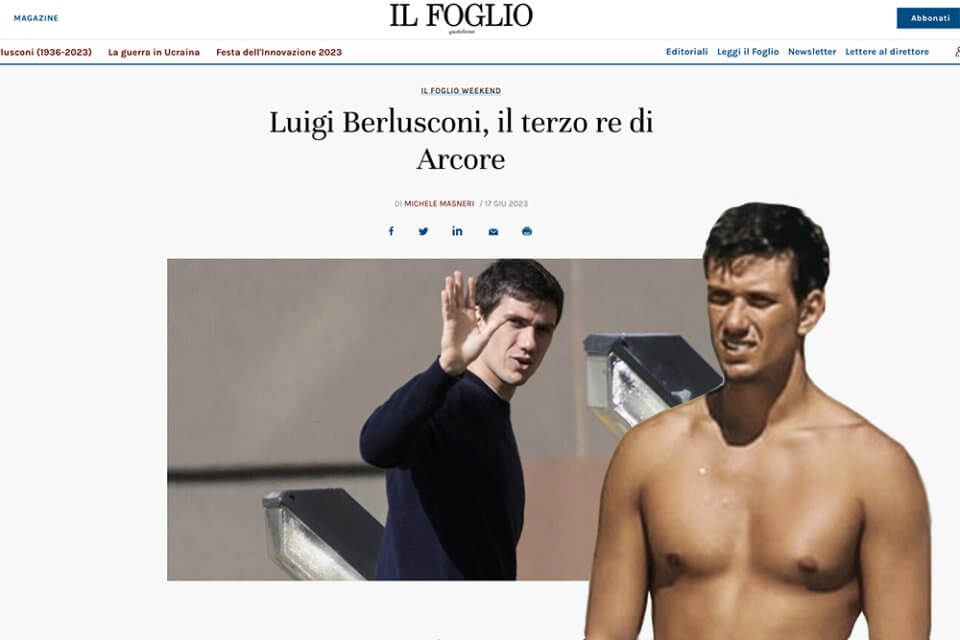 Luigi Berlusconi Gay.it Michele Masneri Il Foglio
