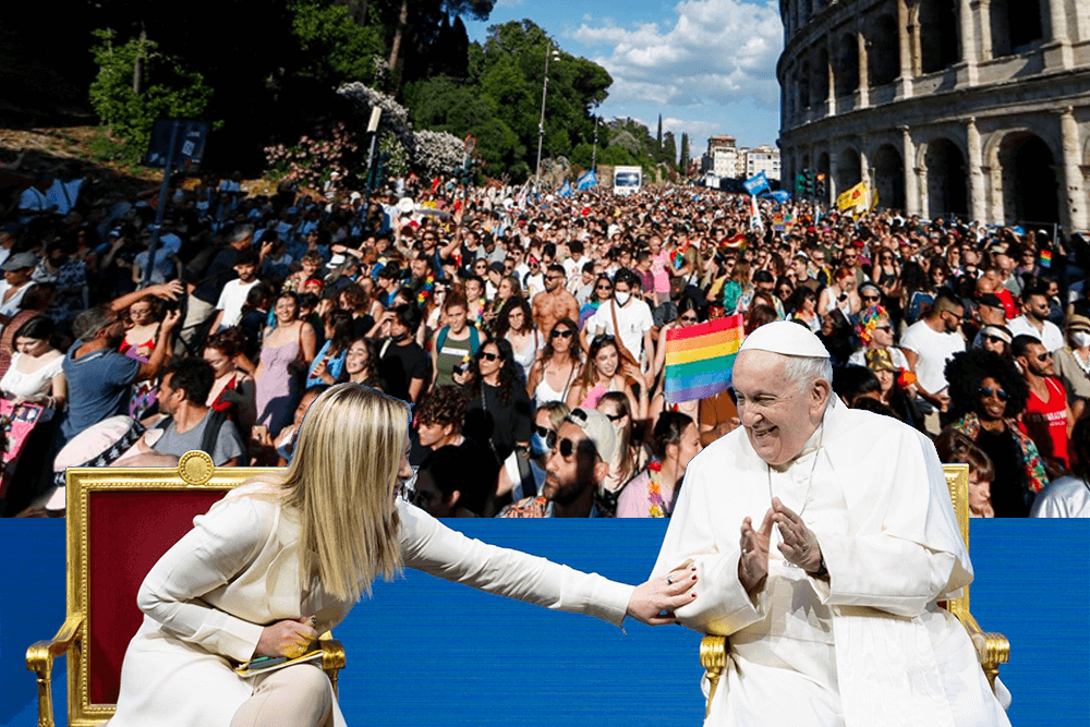 Regione Lazio revoca patrocinio al Roma Pride, così la destra si fa dettare l’agenda dall’integralismo cattolico