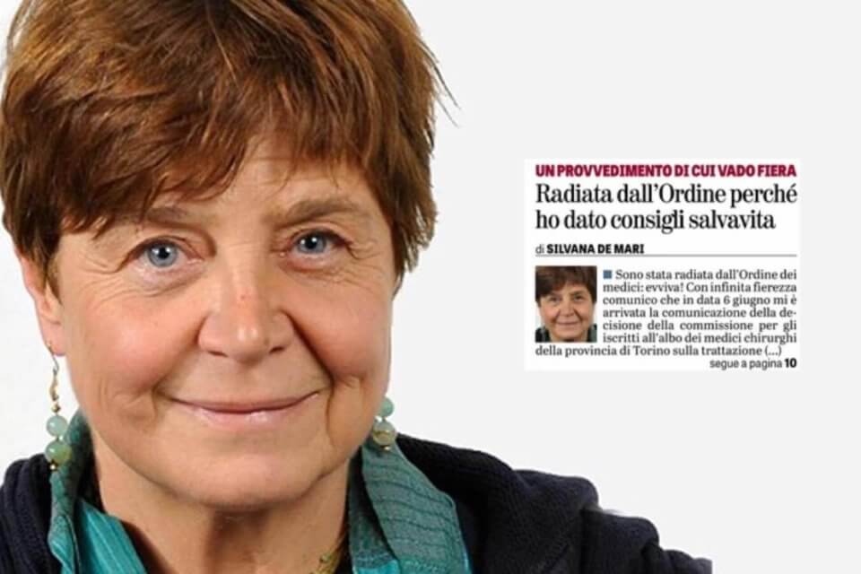 Silvana De Mari radiata dall’Ordine dei Medici