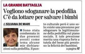 Silvana De Mari, nuova condanna definitiva per diffamazione aggravata ai danni del Circolo Mario Mieli - silvana de mari verita - Gay.it