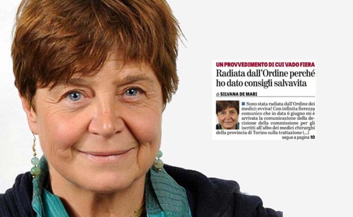 Silvana De Mari radiata dall’Ordine dei Medici