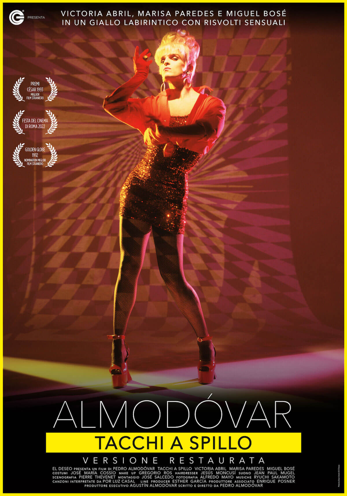 Pedro Almodovar, 5 suoi film di culto tornano nei cinema d'Italia. Poster e trailer - tacchi a spillo - Gay.it