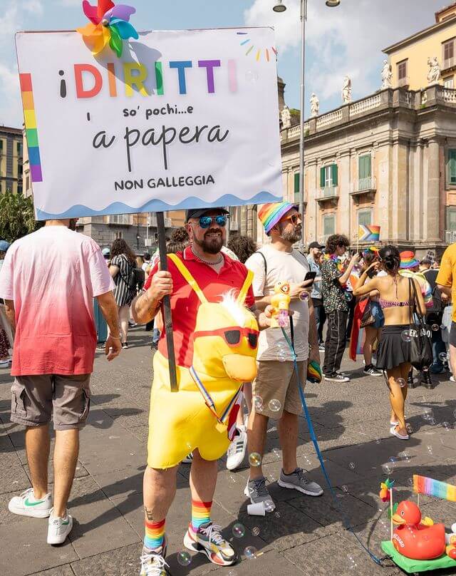 Napoli Pride - Napoli, 1 Luglio 2023 - foto: IG