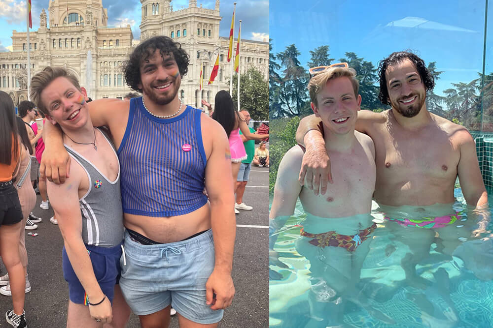 Il rugbista gay Devin Ibanez e il suo fidanzato festeggiano il Pride insieme