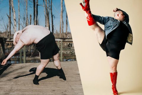 Erik Cavanaugh ballerino dancer body positivity
