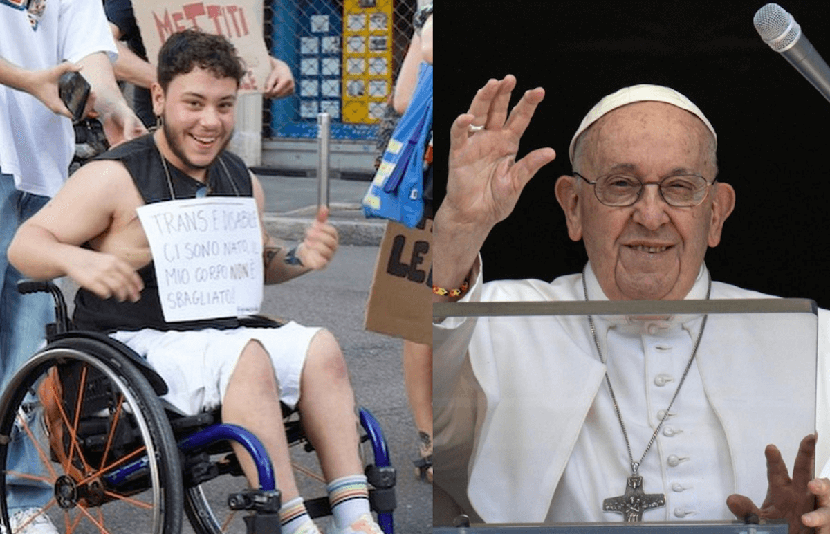 Papa Francesco a ragazzo trans: “Il Signore non schifa nessuno, vai avanti. Ci ama anche se peccatori”
