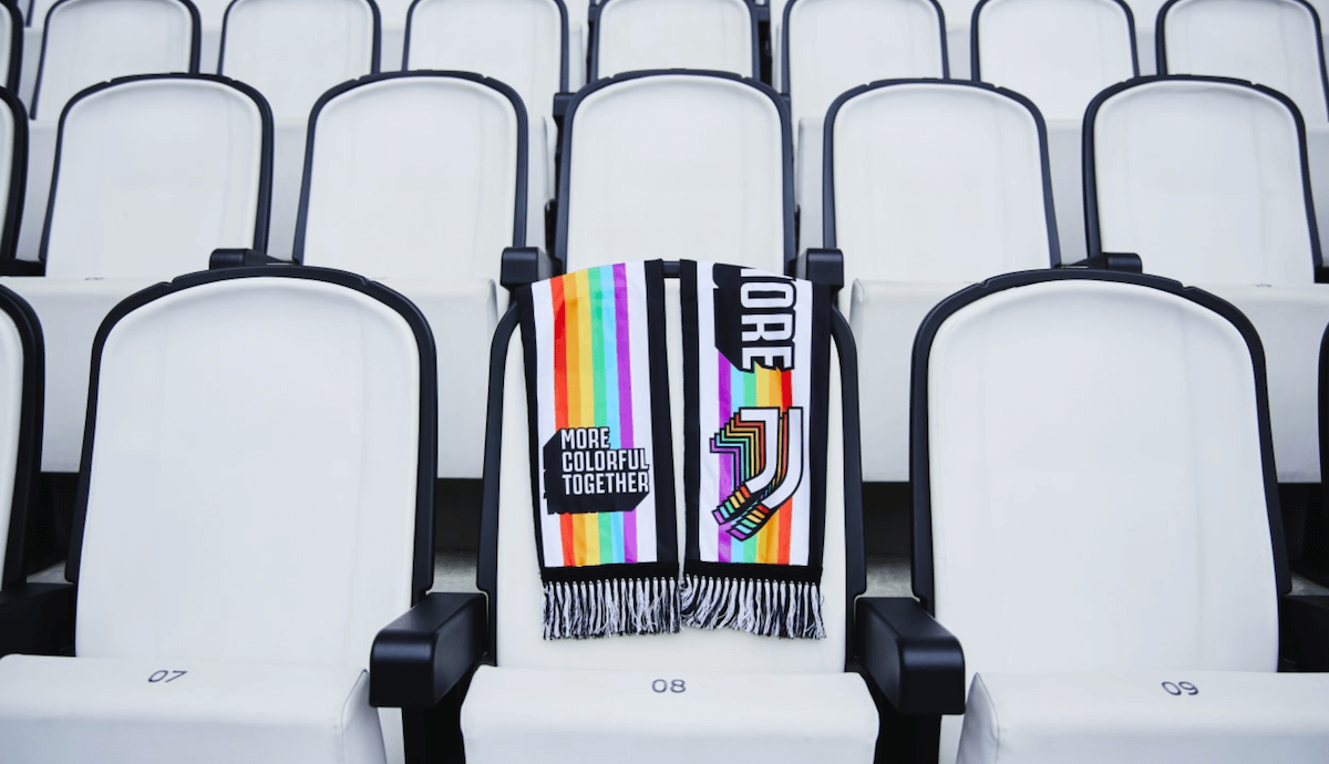 La Juventus vince il premio Arcigay contro l’omofobia e a favore dell’inclusività