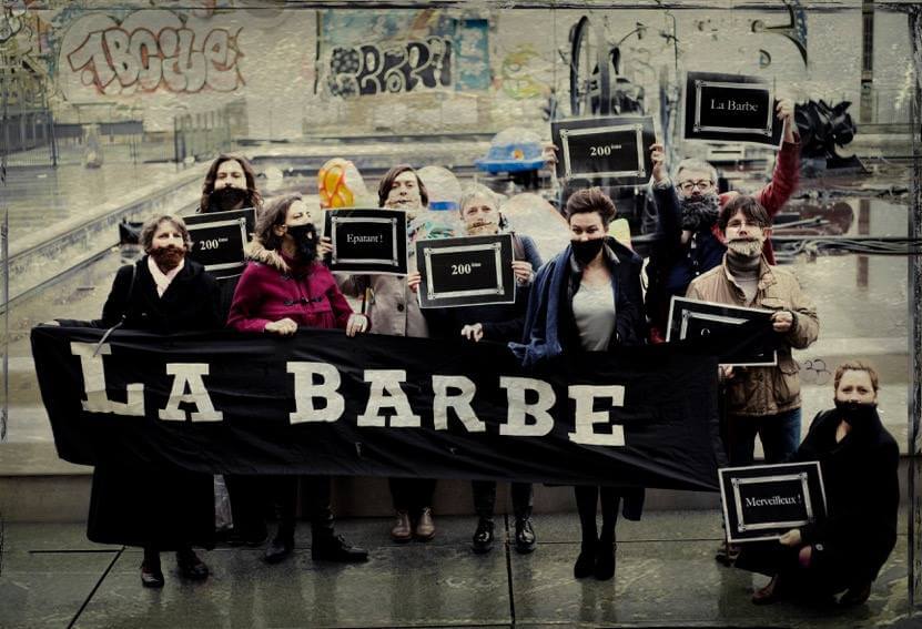 Come fare politica lesbica transfemminista oggi? Lo abbiamo chiesto ad Alice Coffin (intervista) - La Barbe 2016 foto dal loro account Facebook - Gay.it