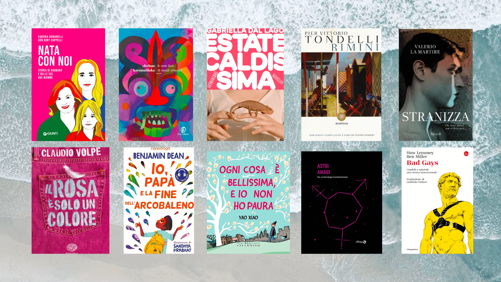 10 libri LGBTQIA+ da leggere in vacanza