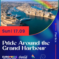 Malta EuroPride 2023 è un trionfo queer: il programma completo - PRIDE AROUND THE HARBOR v2 A4 - Gay.it