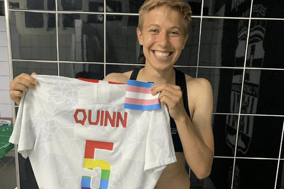 Quinn punta a scrivere la storia trans e non binaria ai Mondiali femminili di Calcio - Quinn 1 - Gay.it