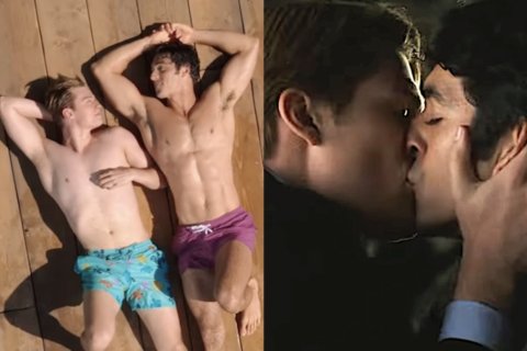 Rosso, Bianco & Sangue Blu, il primo trailer hot della rom-com queer con Taylor Zakhar Perez e Nicholas Galitzine - Red White e Royal Blue cover - Gay.it
