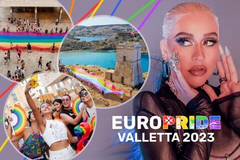 Malta EuroPride 2023 è un trionfo queer: il programma completo - cover europride valletta aguilera - Gay.it