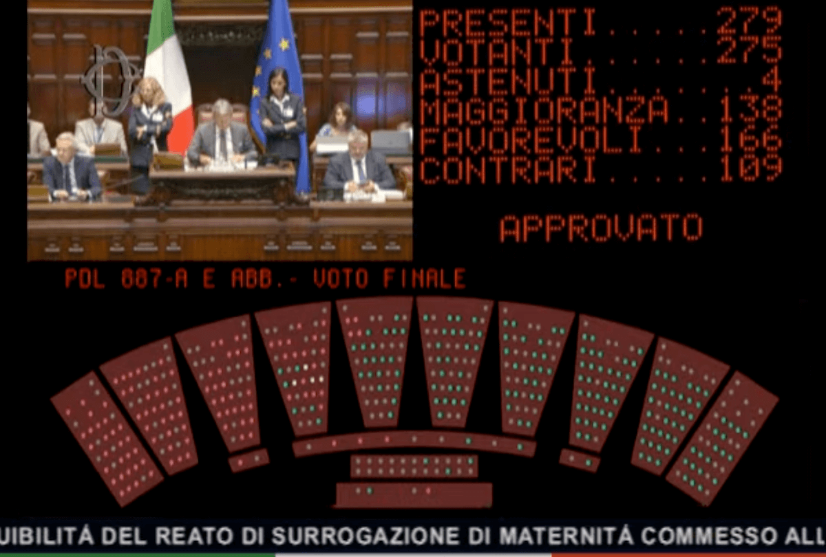 GPA reato universale, la Camera approva il DDL Varchi. Opposizione divisa sull’emendamento di +Europa