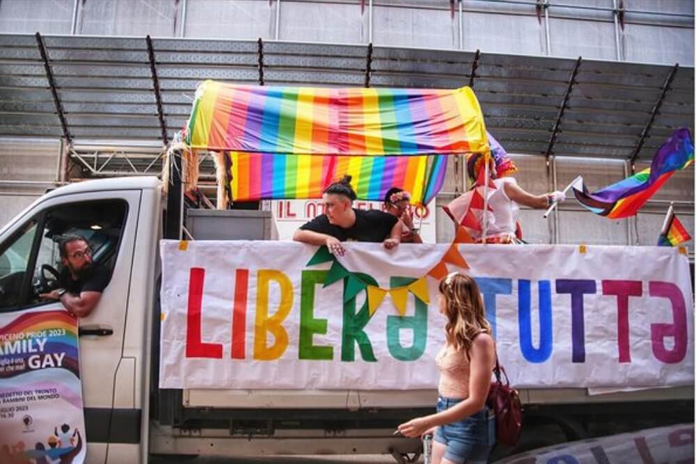Piceno Pride - San Benedetto del Tronto, 8 Luglio 2023 - foto: IG