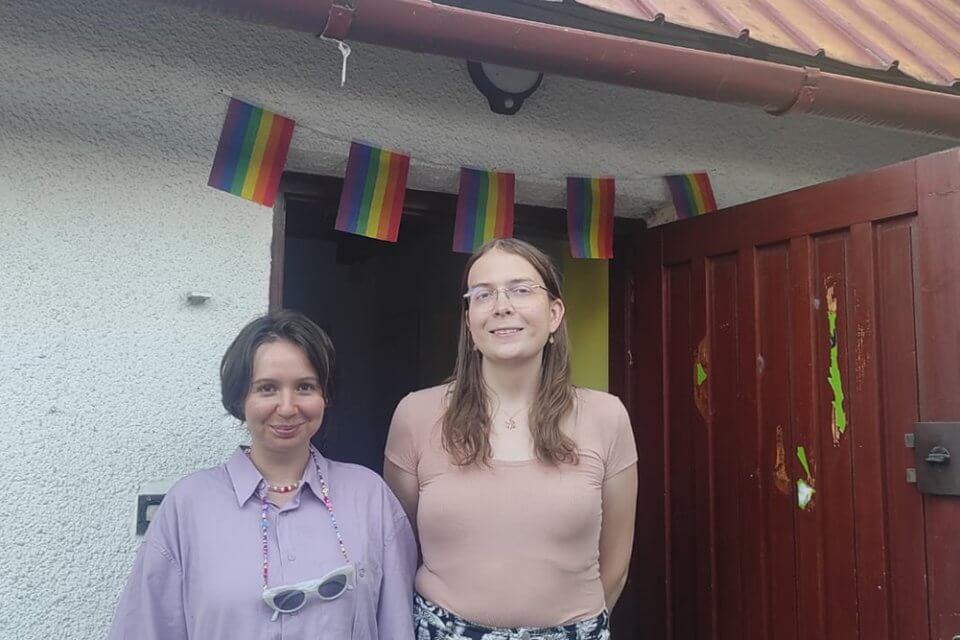 A Cracovia ho incontrato due attiviste LGBTQIA+ polacche