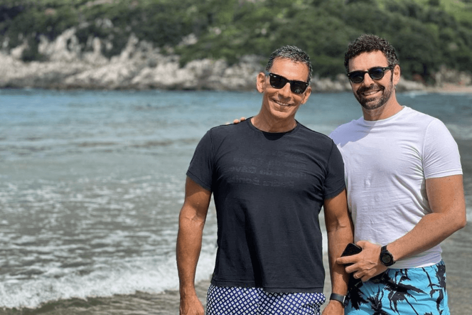 Alberto Matano e Riccardo Mannino, primo anniversario di "unione d'amore" a Pantelleria. Foto e video social - Alberto Matano e Riccardo Mannino - Gay.it