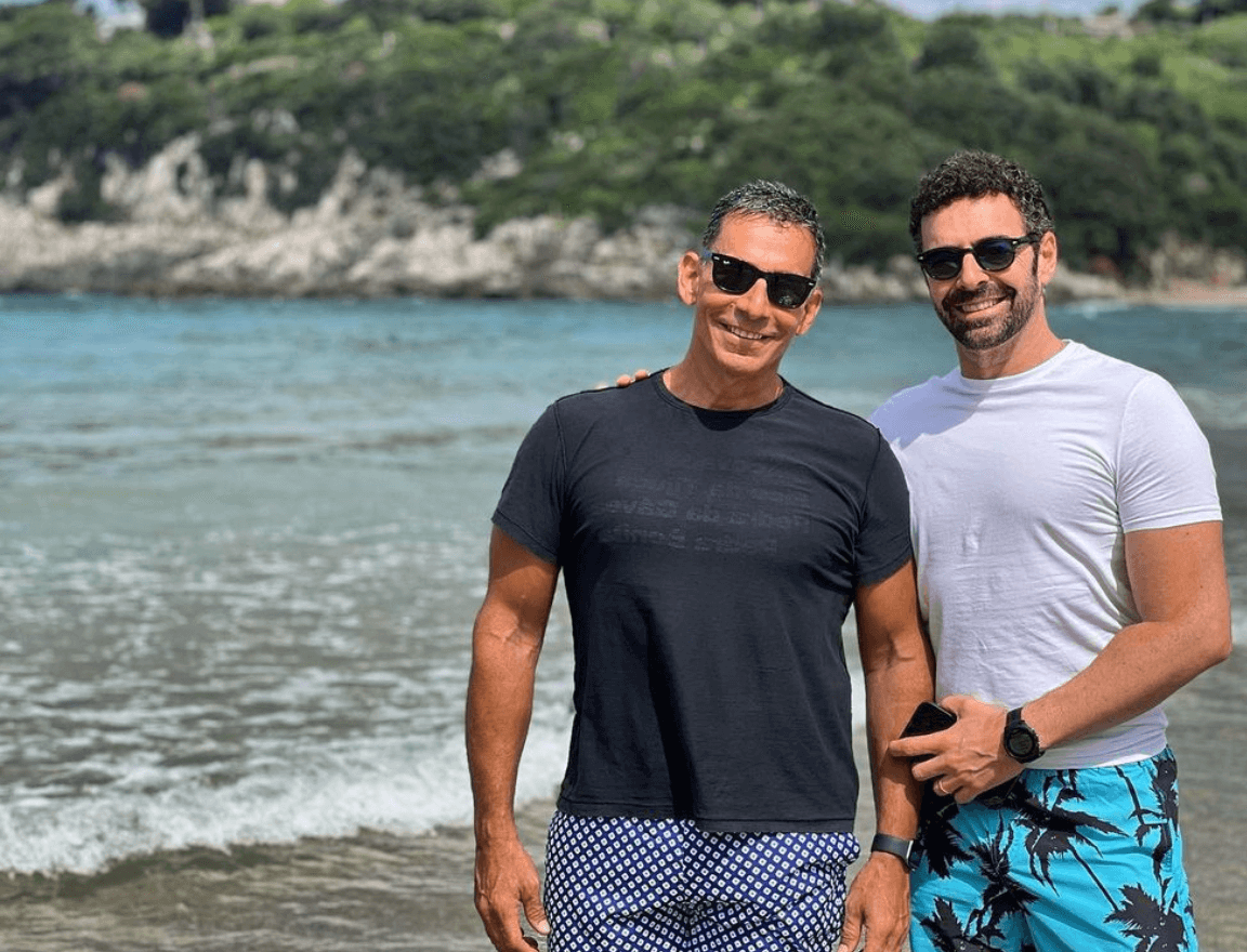 Alberto Matano: "Chi voleva colpirmi ha usato il mio amore per Riccardo" - Alberto Matano e Riccardo Mannino - Gay.it