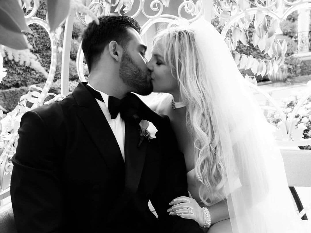 Britney Spears e il marito Sam Asghari