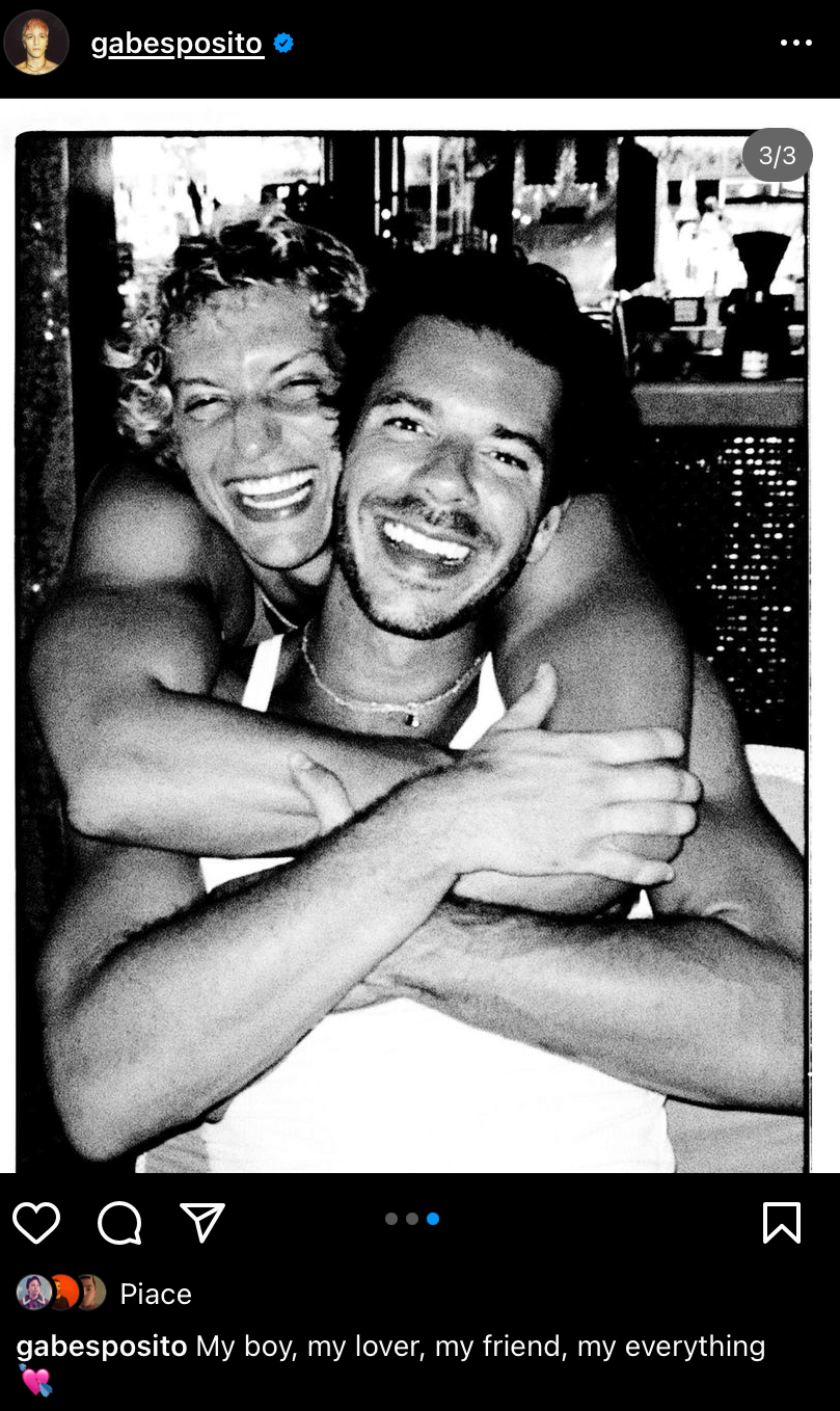 Gabriele Esposito e Andrea Pappalettera festeggiano 3 anni d'amore, le bellissime dichiarazioni social - Gabriele Esposito e Andrea Pappalettera festeggiano 1 - Gay.it