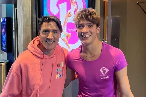 Gli omofobi pensano che Justin Trudeau sia gay perché ha visto "Barbie" con suo figlio - Justin Trudeau - Gay.it