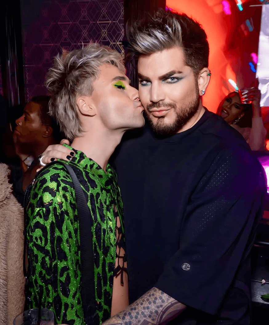 Adam Lambert difende il fidanzato Oliver Gliese dagli indecenti commenti omofobi - Oliver Gliese 2 - Gay.it