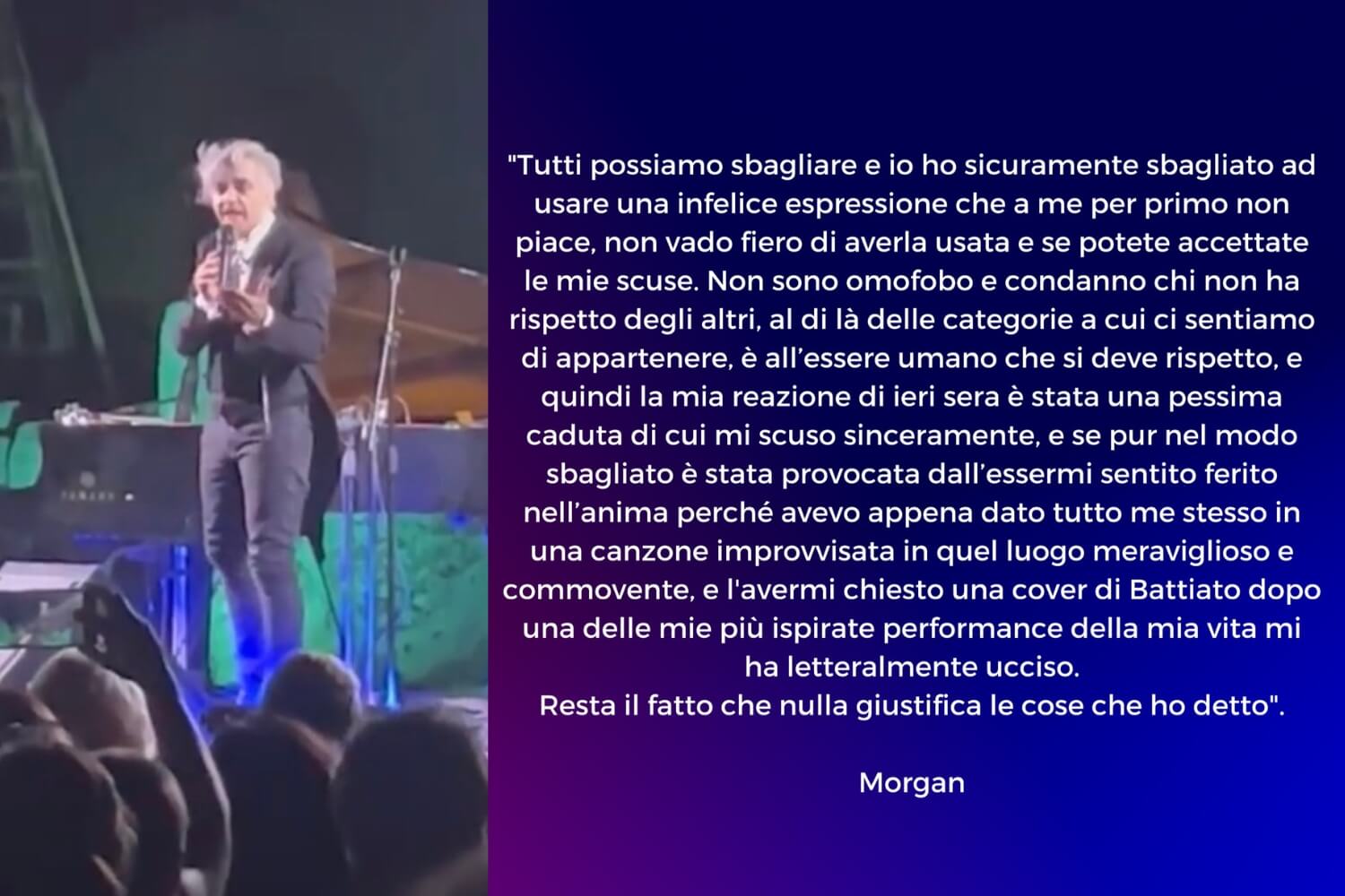 Scuse di Morgan
