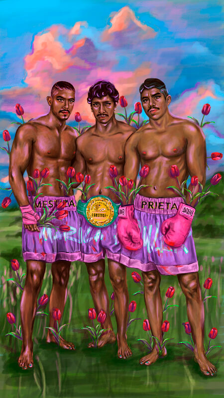 L'arte di Mar Coyol nel Messico LGBTQI+ tra oppressione coloniale, razzismo e odio omobitransfobico - intervista - 04 Mar Coyol luchadorxas 2 - Gay.it