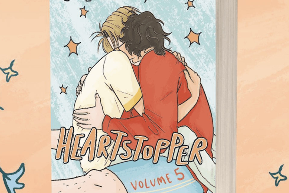 Heartstopper Volume 5, Alice Oseman svela la cover e annuncia la data d'uscita - Heartstopper 2 - Gay.it