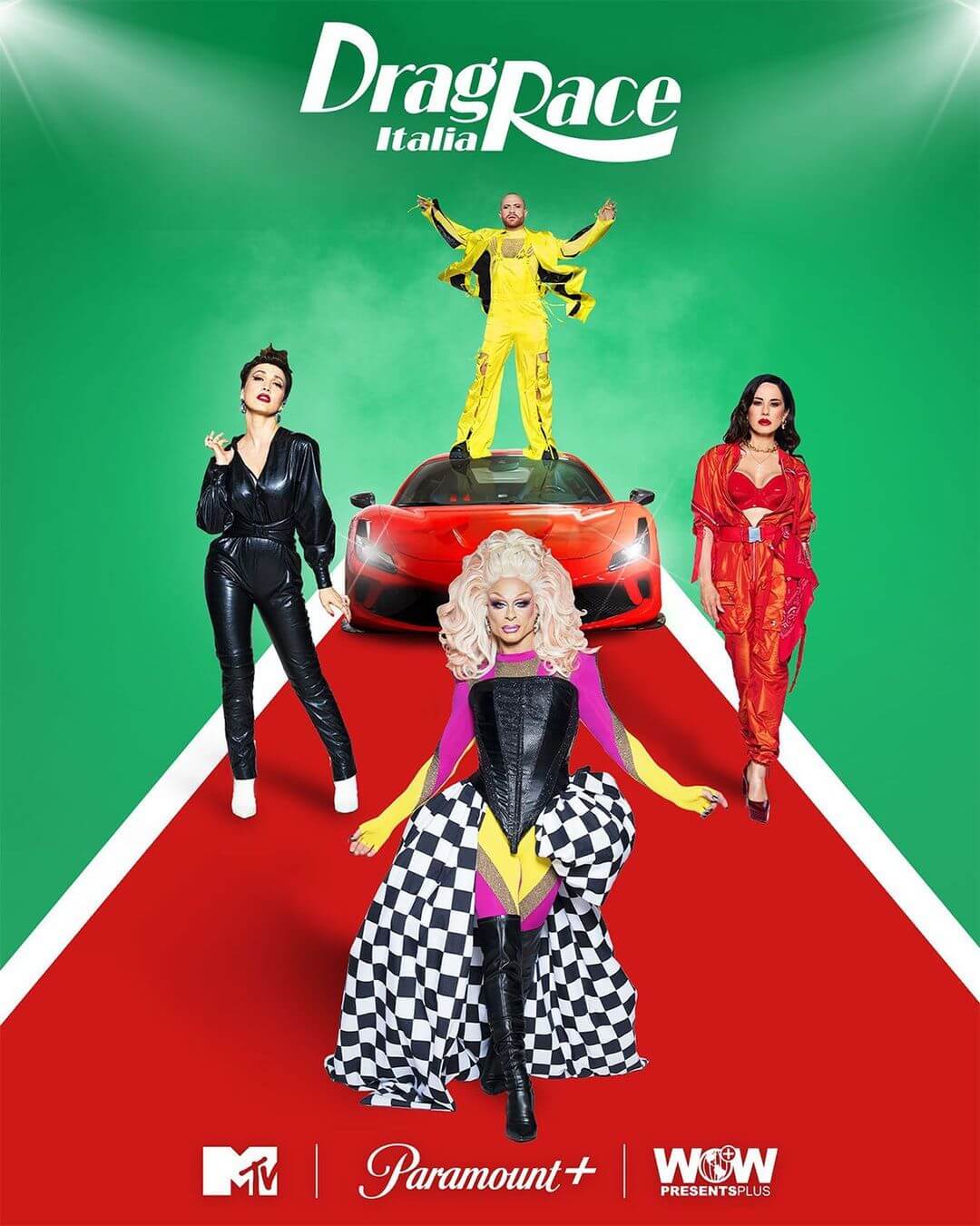 Paolo Camilli, Chiara Francini, Paola Iezzi, Priscilla Drag, Drag Race Italia