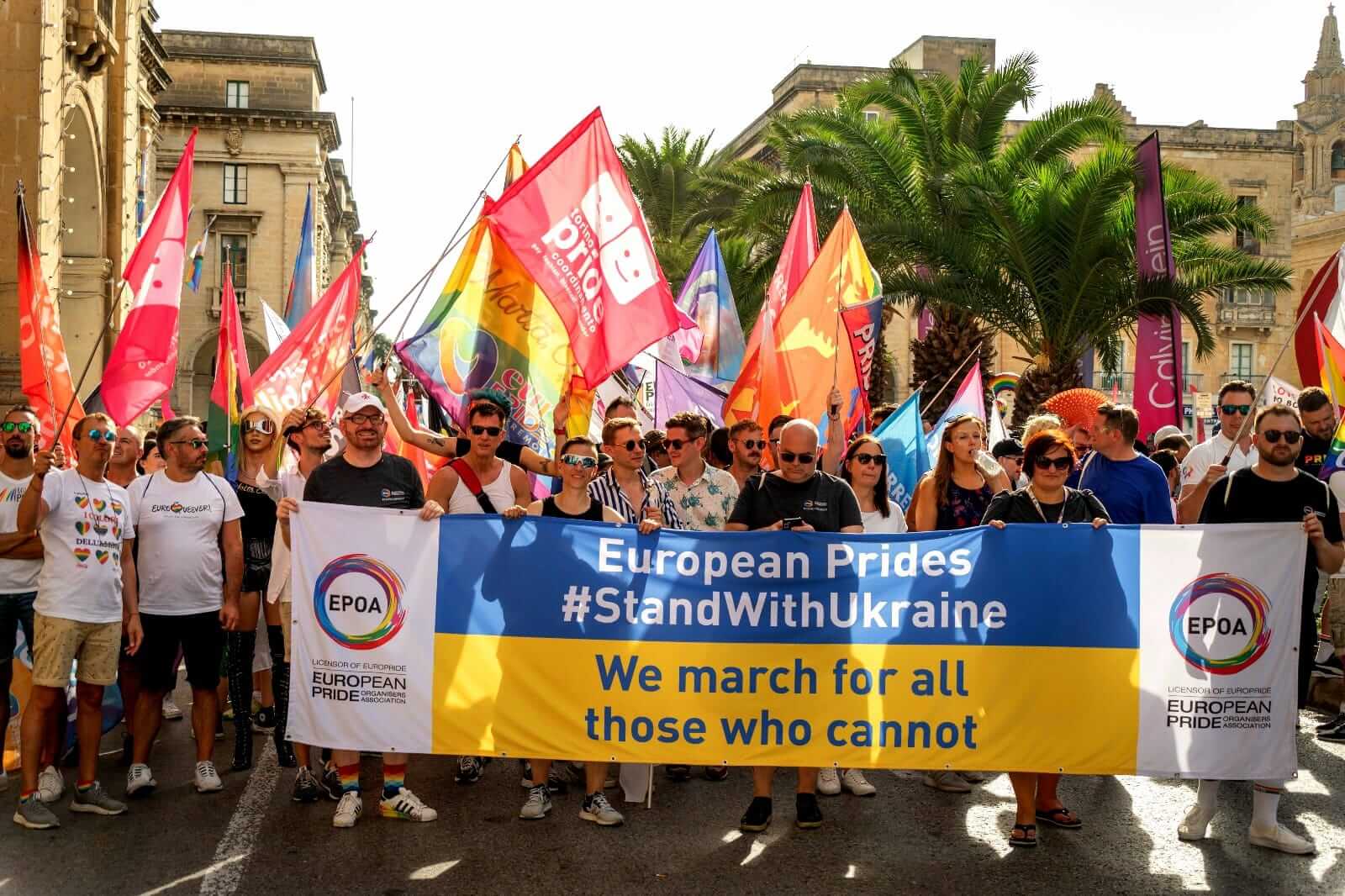 Europride 2023, trionfo rainbow a Malta. Sognando Torino 2027 - foto e video - malta europride torino 2023 - Gay.it