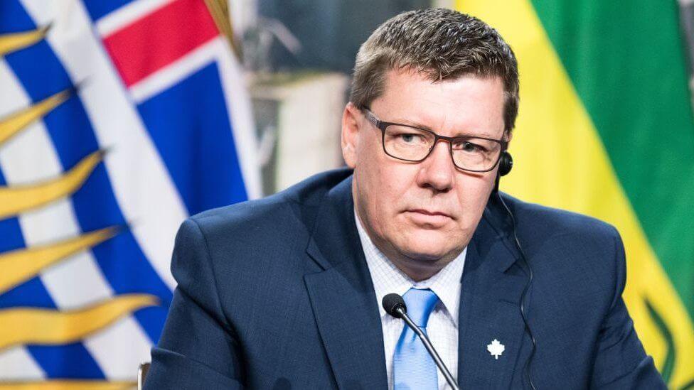 Scott Moe, leader del partito conservatore Saskatchewan Party e primo ministro provinciale.